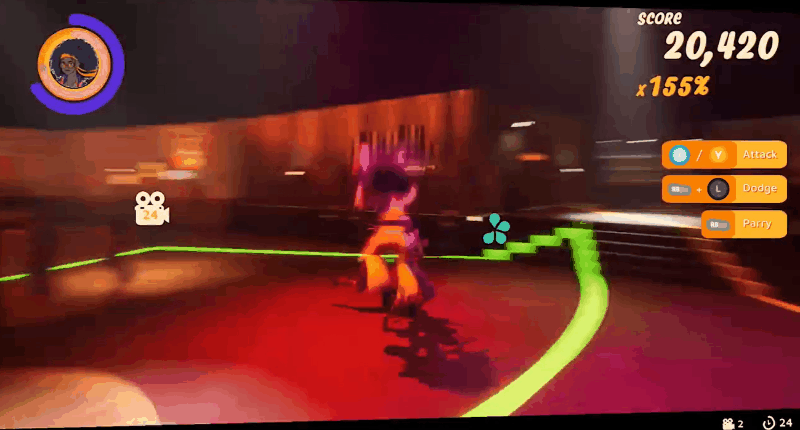 Example of 3D Gameplay